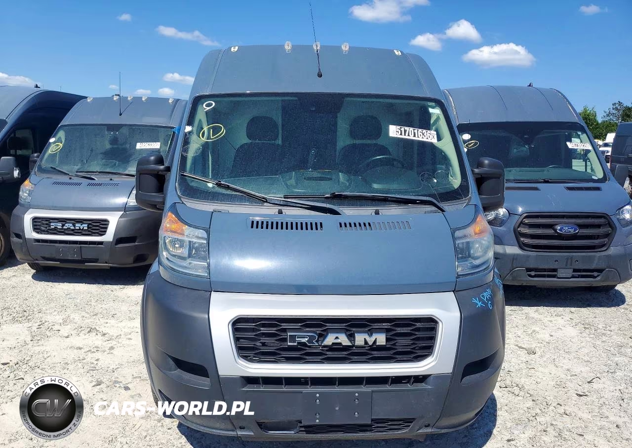 2021 Ram Promaster 3500 Delivery Van VIN:3C6MRVJG1ME535620 - 5