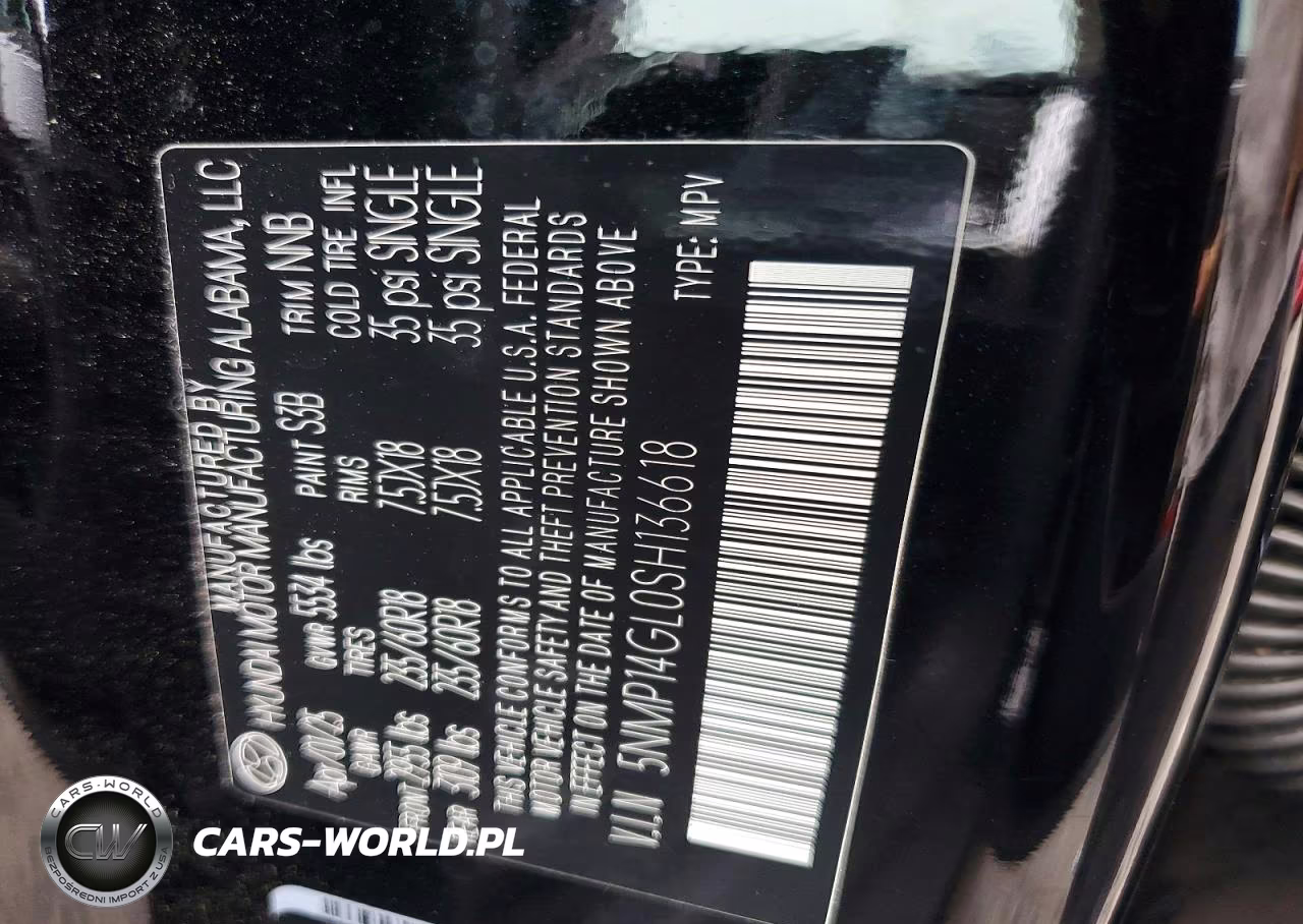 2025 Hyundai Santa Fe Se VIN:5NMP14GL0SH136618 - 13