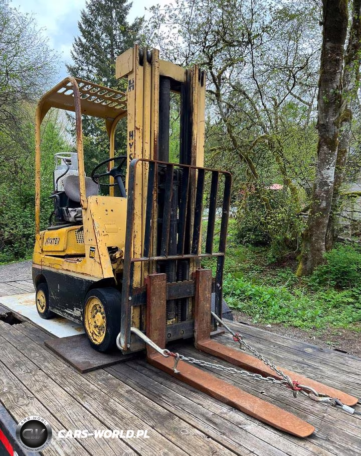 1981 Hyster 30 Cushion Tire Or Pneumatic Forklift Forklift