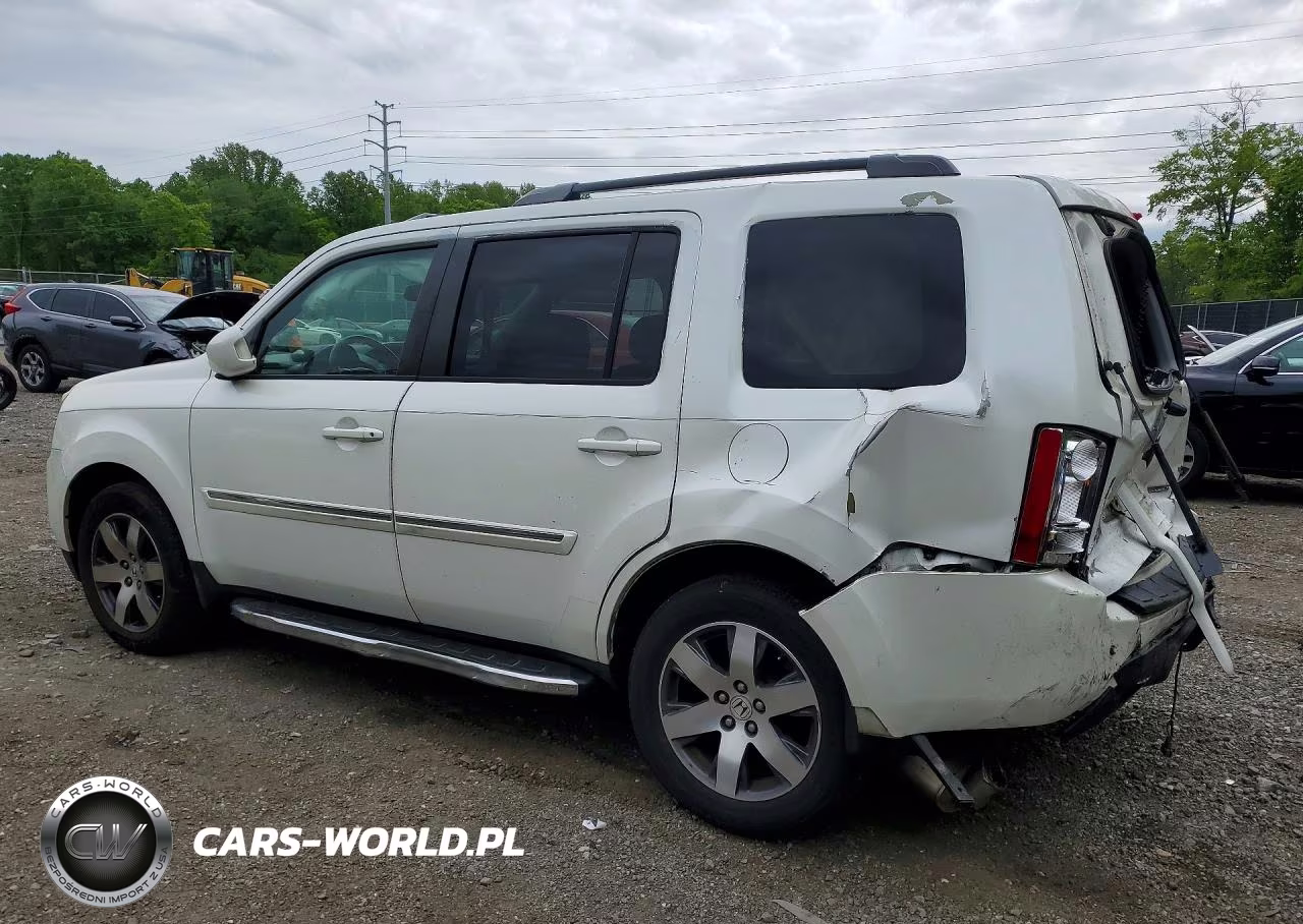 2013 Honda Pilot Touring VIN:5FNYF3H95DB026302 - 2