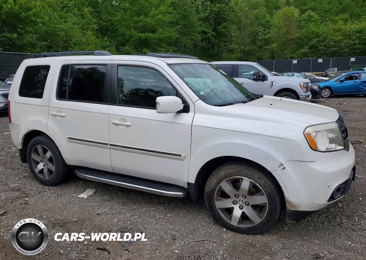 2013 Honda Pilot Touring VIN:5FNYF3H95DB026302 - 4