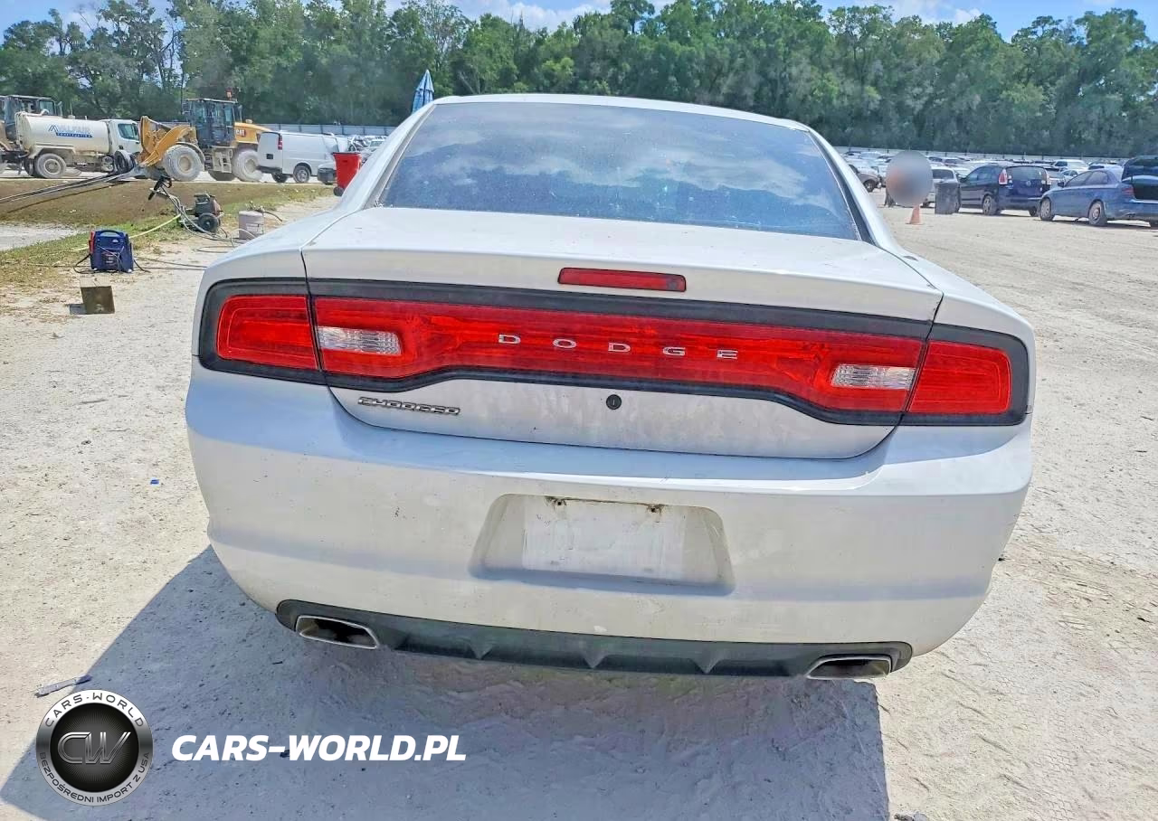2012 Dodge Charger Police VIN:2C3CDXAG4CH190606 - 6