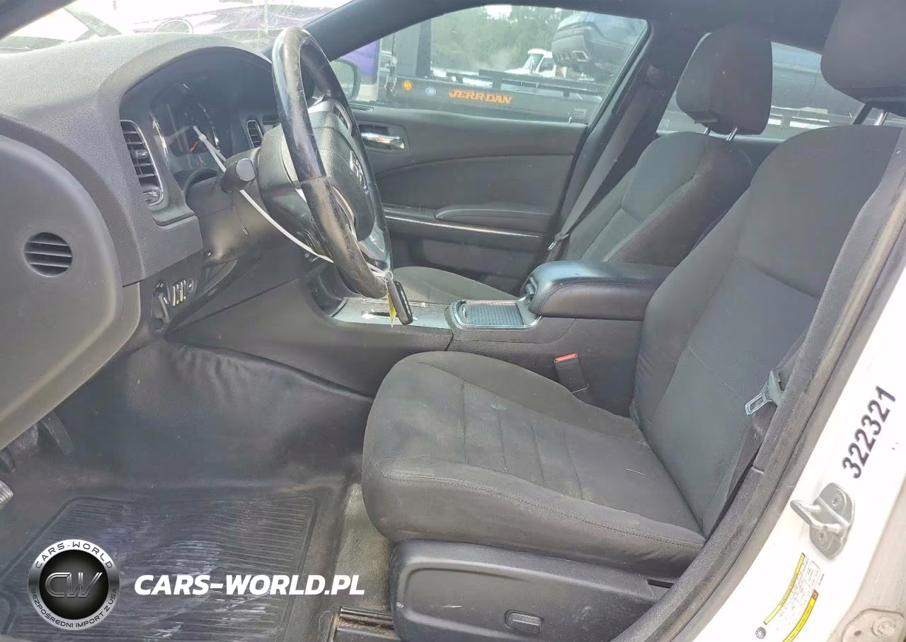 2012 Dodge Charger Police VIN:2C3CDXAG4CH190606 - 7