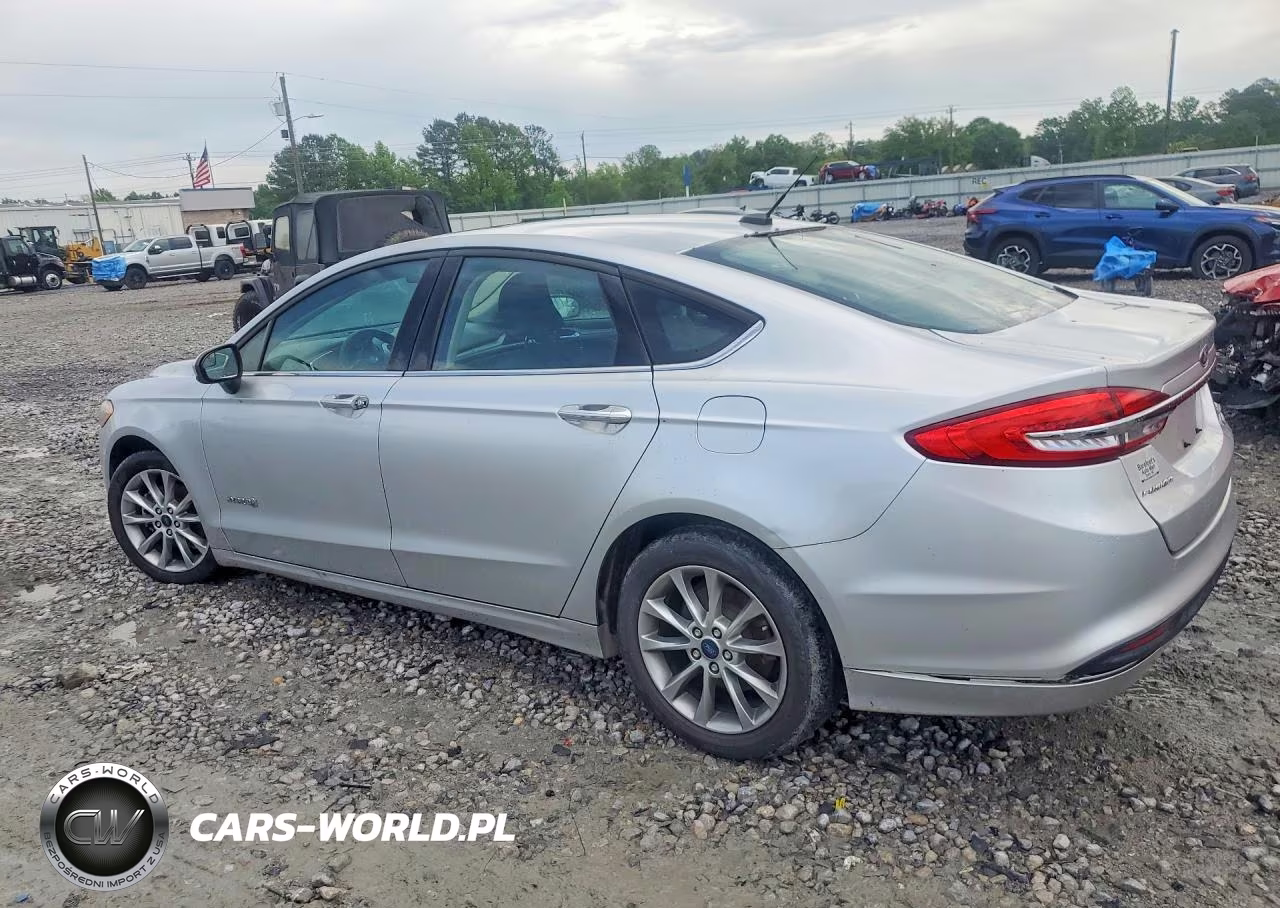 2017 Ford Fusion Se Hybrid VIN:3FA6P0LU7HR374661 - 2
