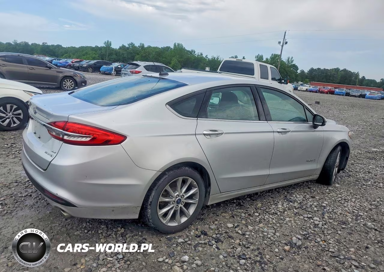 2017 Ford Fusion Se Hybrid VIN:3FA6P0LU7HR374661 - 3