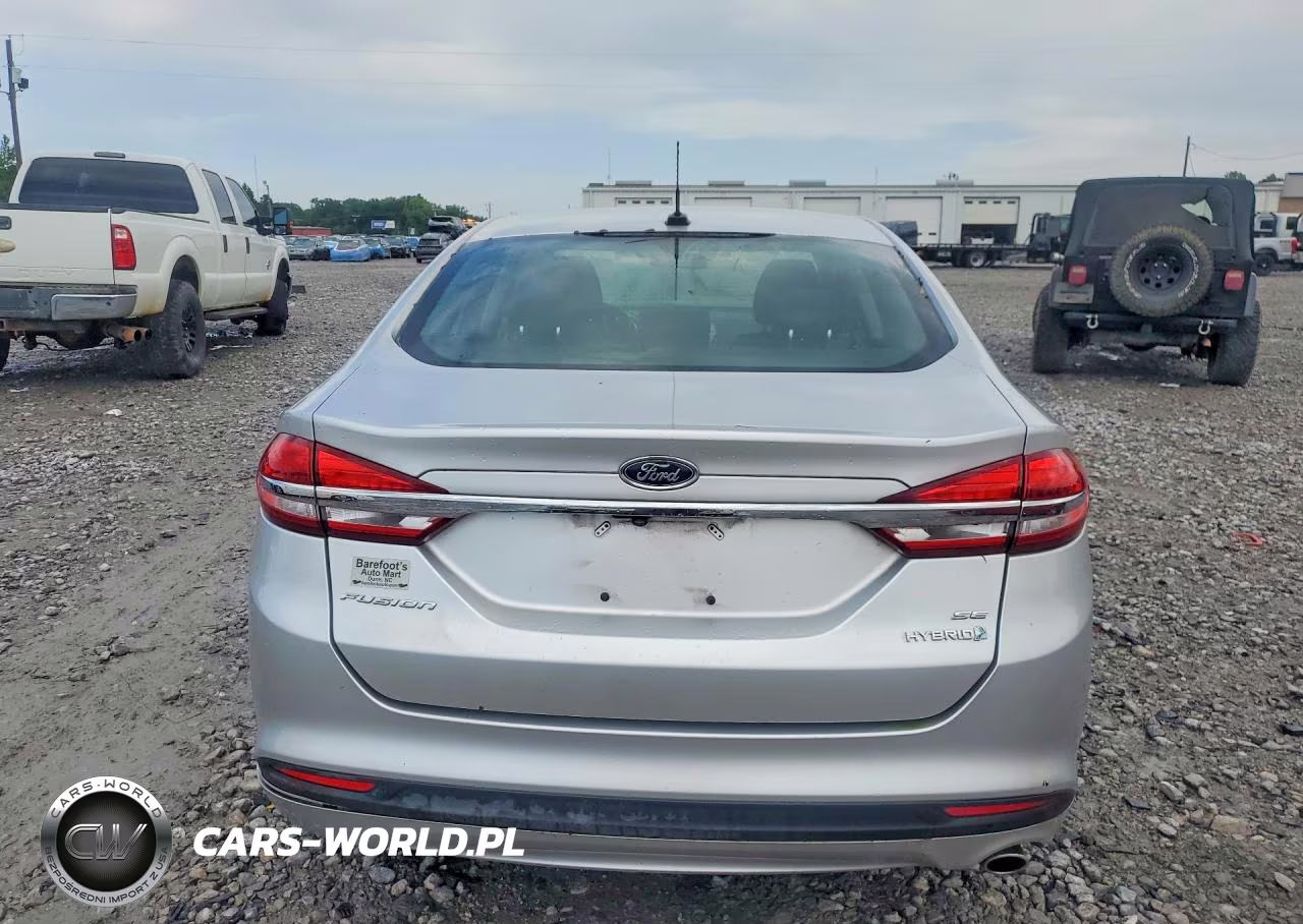 2017 Ford Fusion Se Hybrid VIN:3FA6P0LU7HR374661 - 6