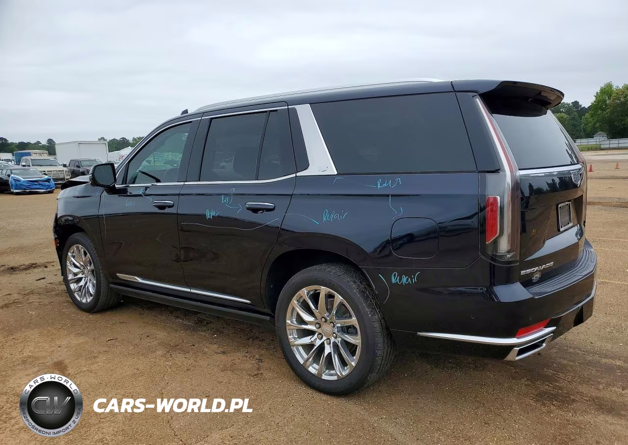 2022 Cadillac Escalade Premium Luxury Platinum VIN:1GYS3DKL3NR142967 - 2