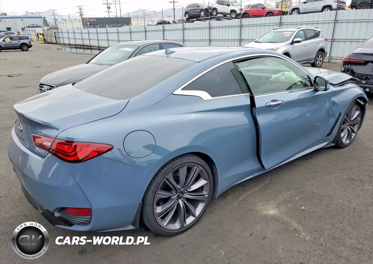 2022 Infiniti Q60 Red Sport 400 VIN:JN1FV7LK6NM660354 - 3