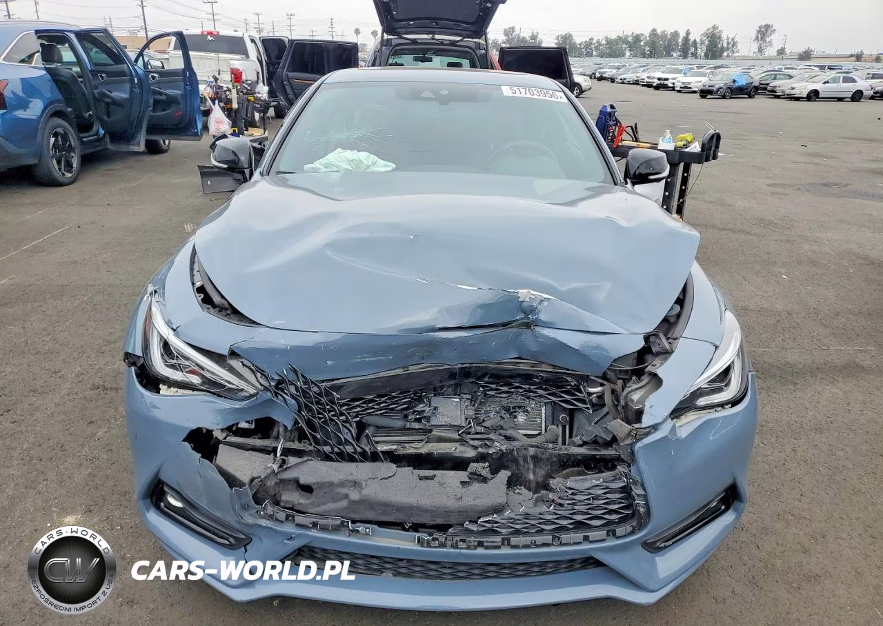2022 Infiniti Q60 Red Sport 400 VIN:JN1FV7LK6NM660354 - 5