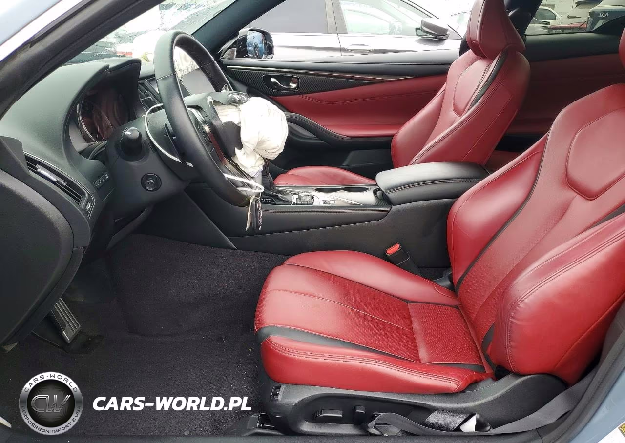 2022 Infiniti Q60 Red Sport 400 VIN:JN1FV7LK6NM660354 - 7