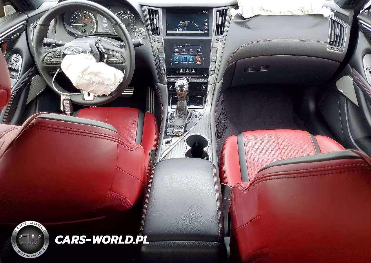 2022 Infiniti Q60 Red Sport 400 VIN:JN1FV7LK6NM660354 - 8