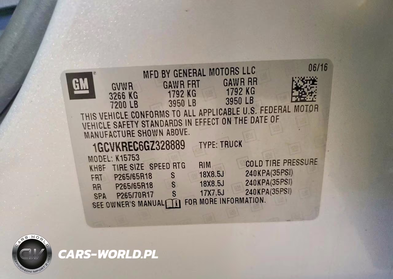 2016 Chevrolet Silverado K1500 Lt VIN:1GCVKREC6GZ328889 - 13