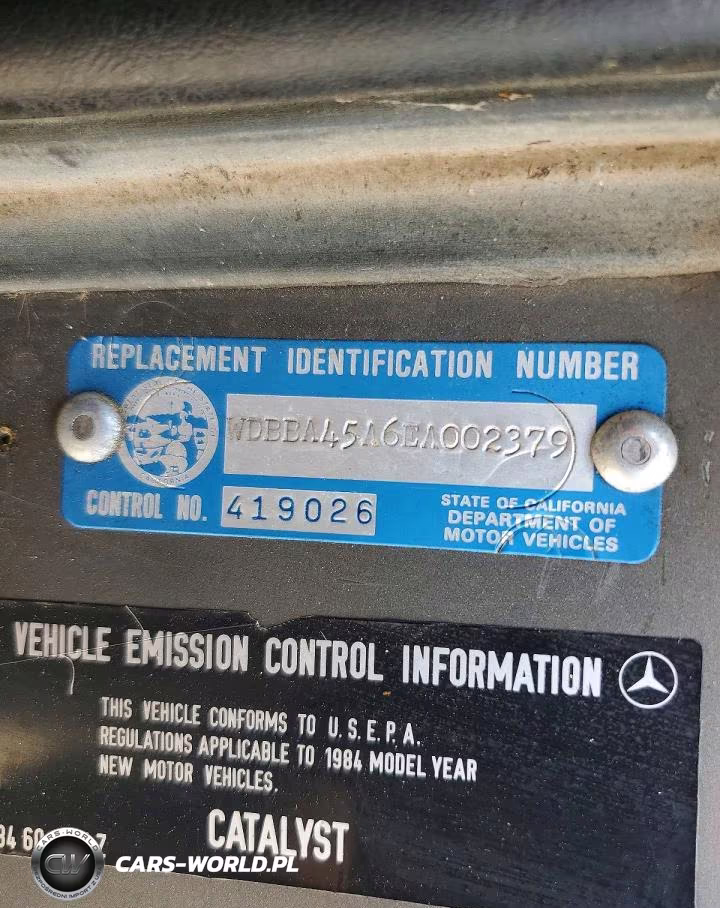 1984 Mercedes-Benz 380 Sl VIN:WDBBA45A6EA002379 - 12