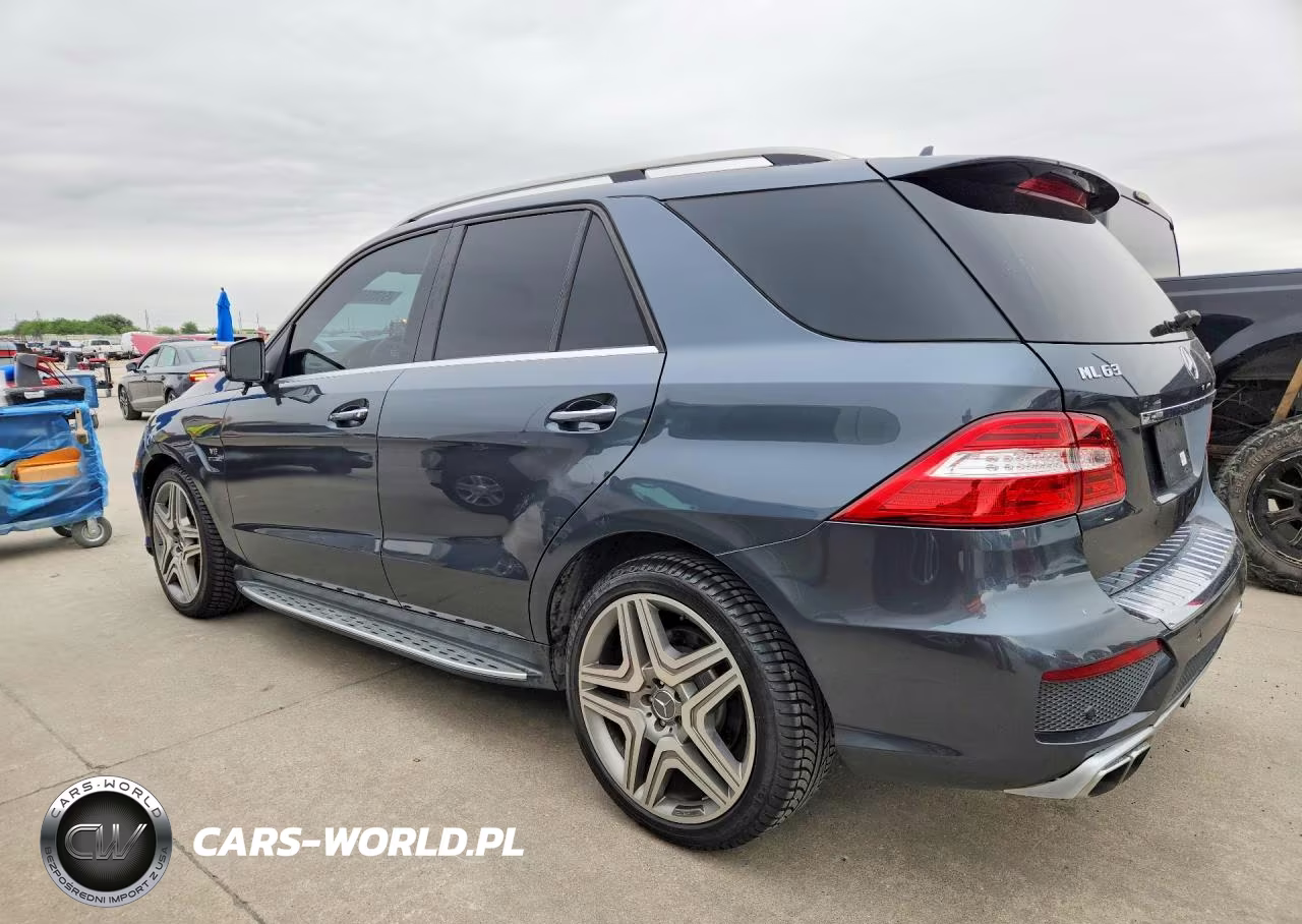 2013 Mercedes-Benz Ml 63 Amg VIN:4JGDA7EB1DA154262 - 2