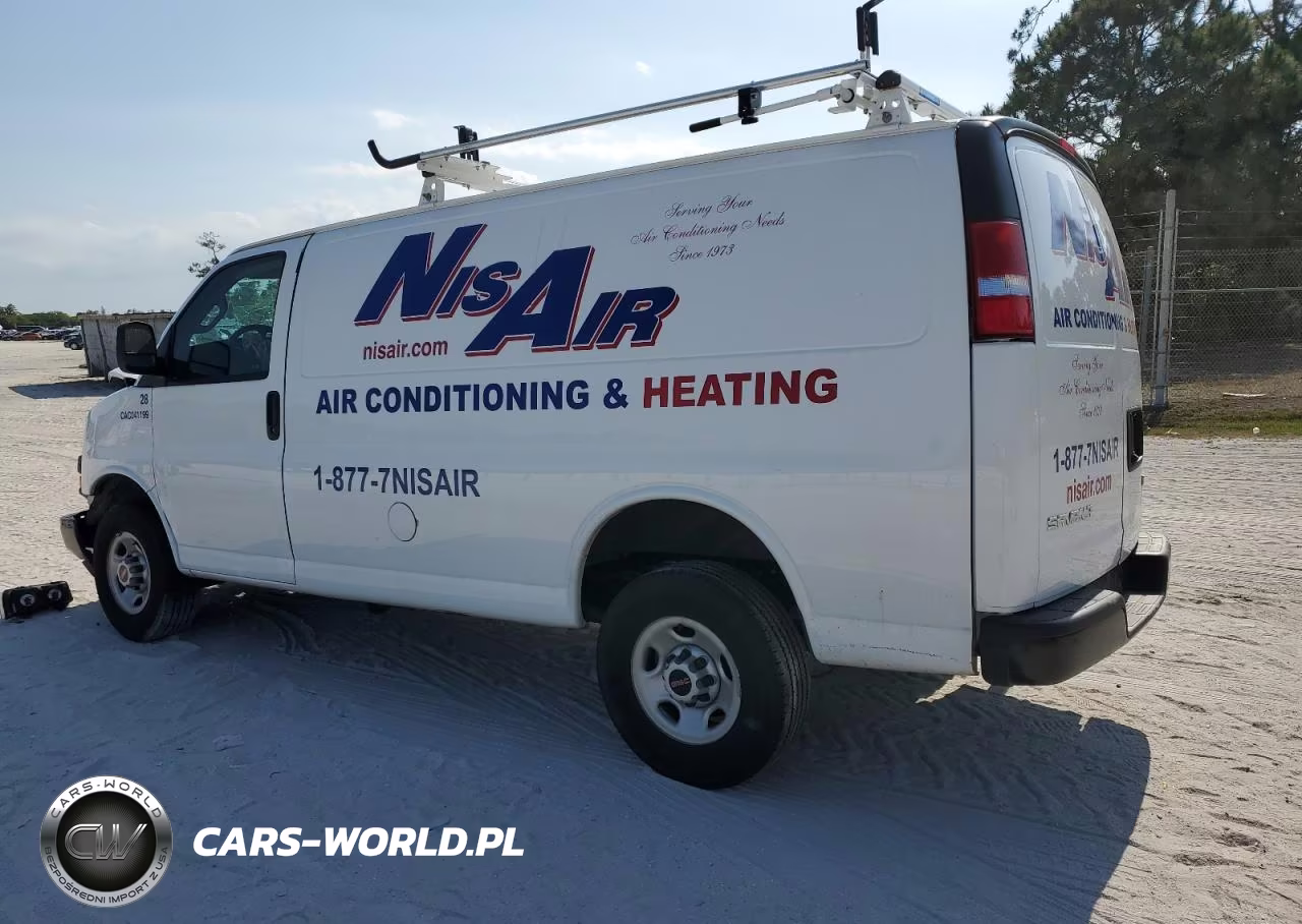 2023 GMC Savana G2500 VIN:1GTW7AFP9P1172662 - 2