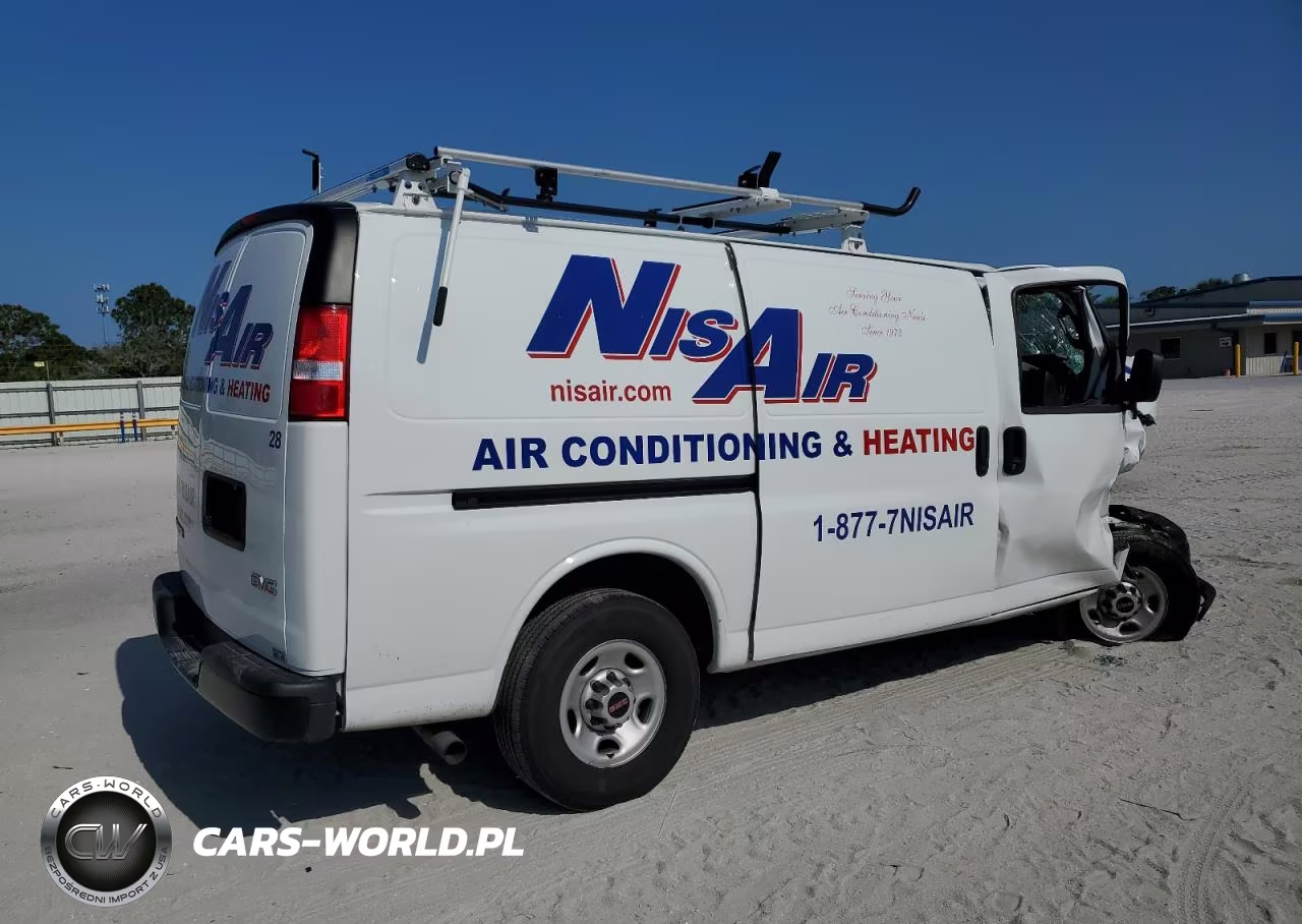 2023 GMC Savana G2500 VIN:1GTW7AFP9P1172662 - 3
