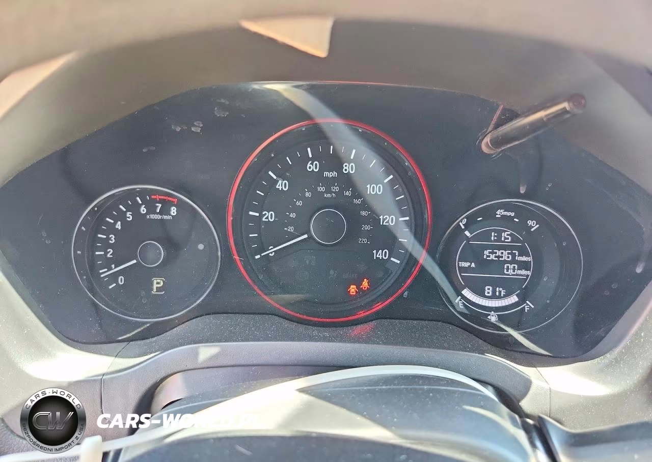 2016 Honda Hr-V Lx VIN:3CZRU6H31GM729798 - 9