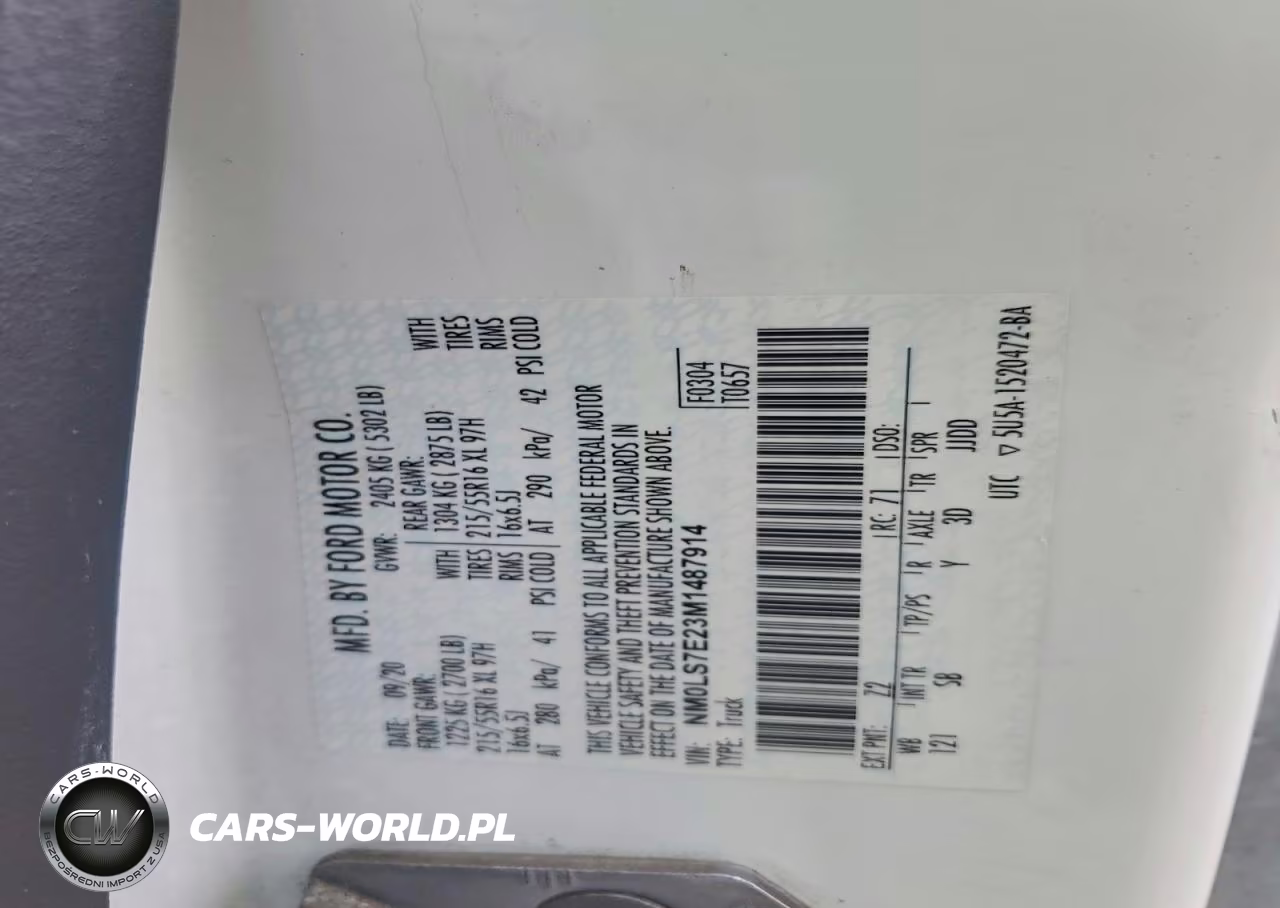 2021 Ford Transit Connect Xl Delivery Van VIN:NM0LS7E23M1487914 - 13