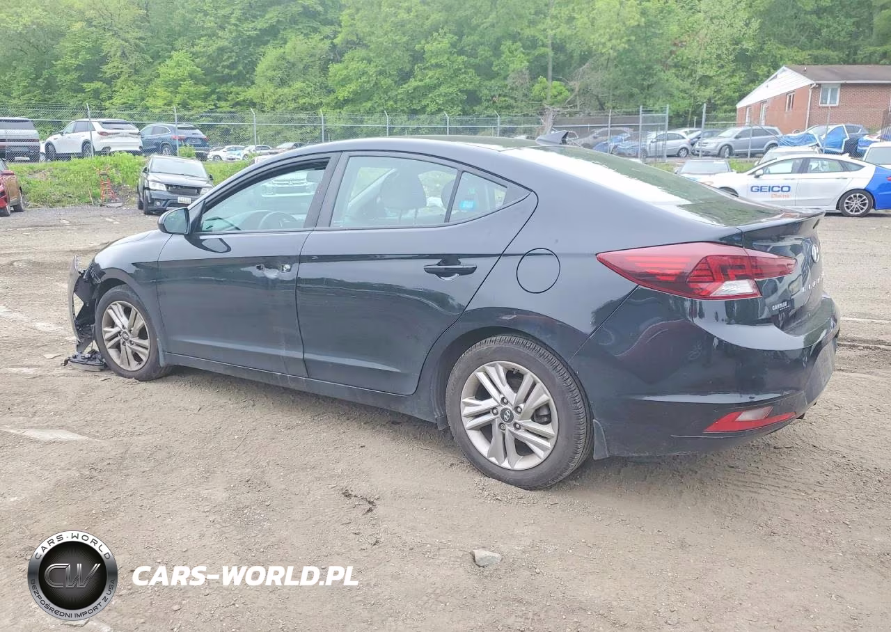 2020 Hyundai Elantra Sel VIN:KMHD84LF4LU056243 - 2