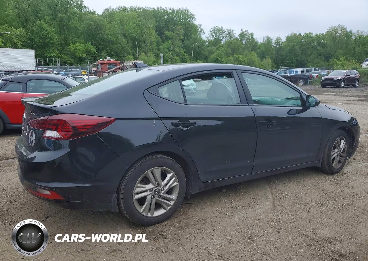 2020 Hyundai Elantra Sel VIN:KMHD84LF4LU056243 - 3