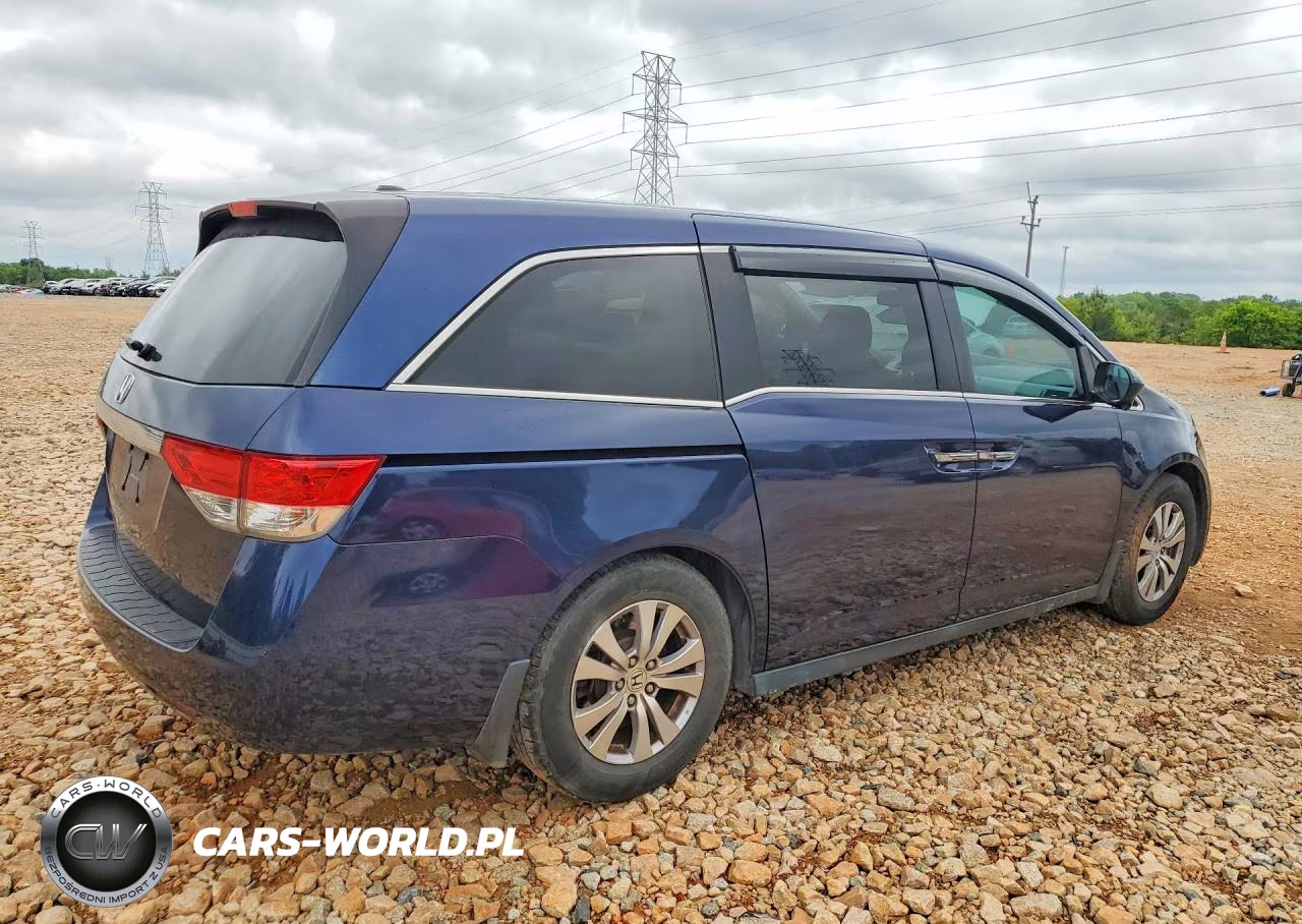 2017 Honda Odyssey Exl VIN:5FNRL5H60HB012604 - 3