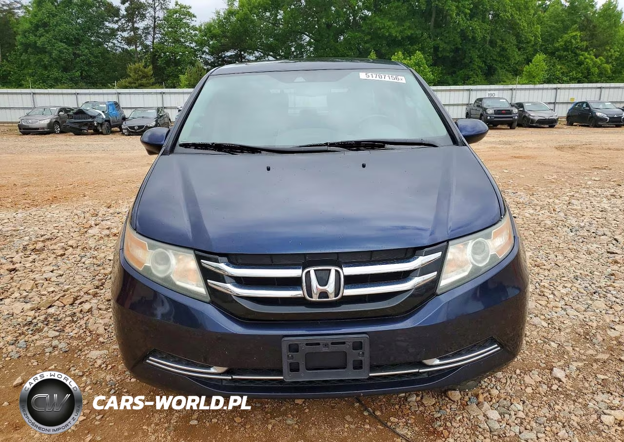 2017 Honda Odyssey Exl VIN:5FNRL5H60HB012604 - 5