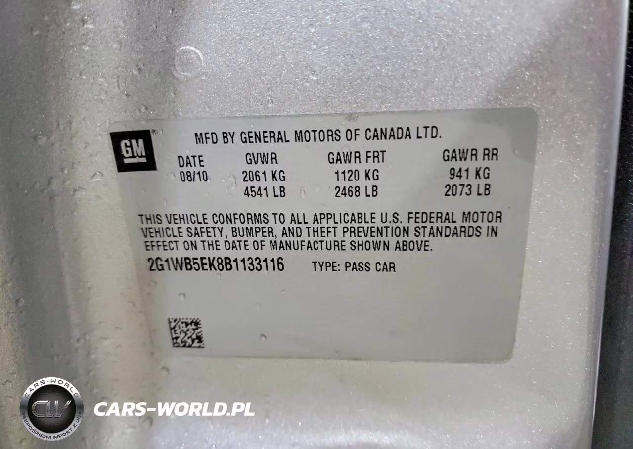 2011 Chevrolet Impala Lt VIN:2G1WB5EK8B1133116 - 13