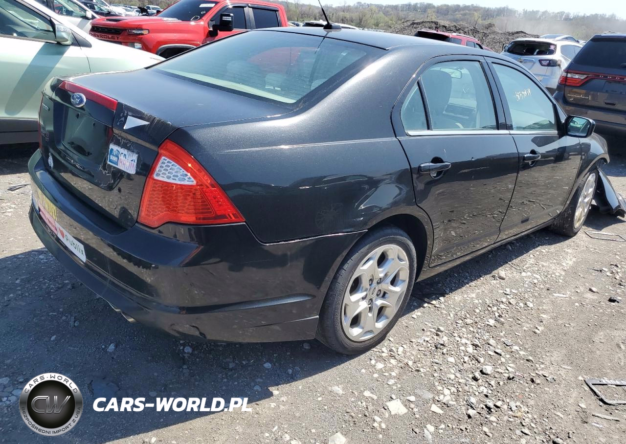 2010 Ford Fusion Se VIN:3FAHP0HAXAR357043 - 3