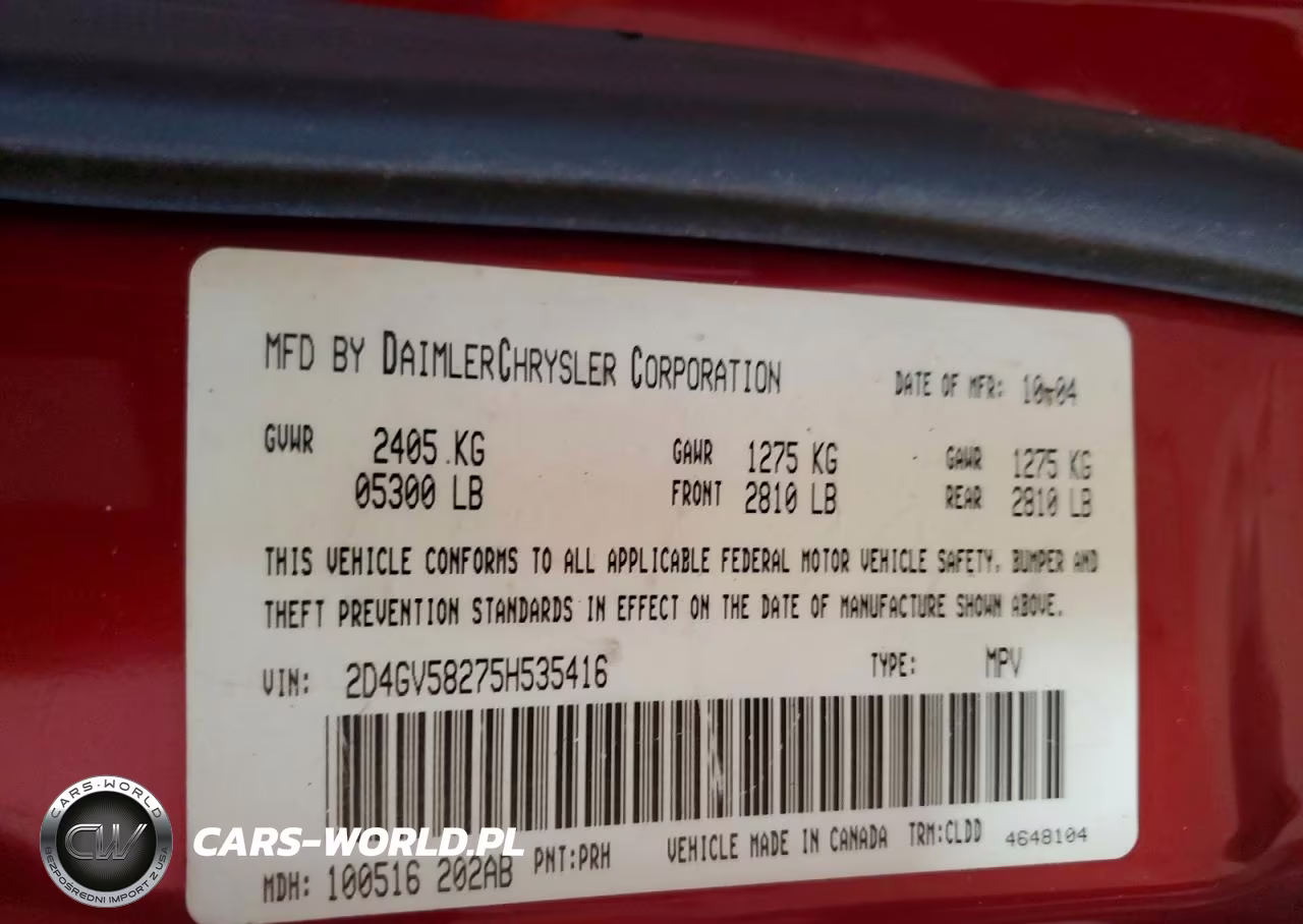 2005 Dodge Magnum R VIN:2D4GV58275H535416 - 12