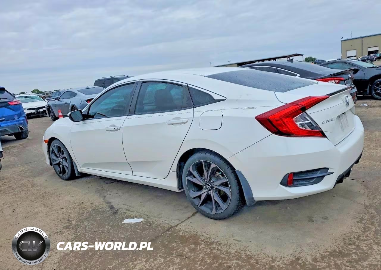 2019 Honda Civic Sport VIN:19XFC2E87KE004505 - 2