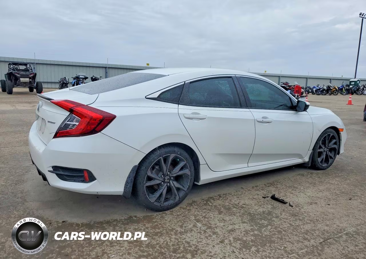 2019 Honda Civic Sport VIN:19XFC2E87KE004505 - 3