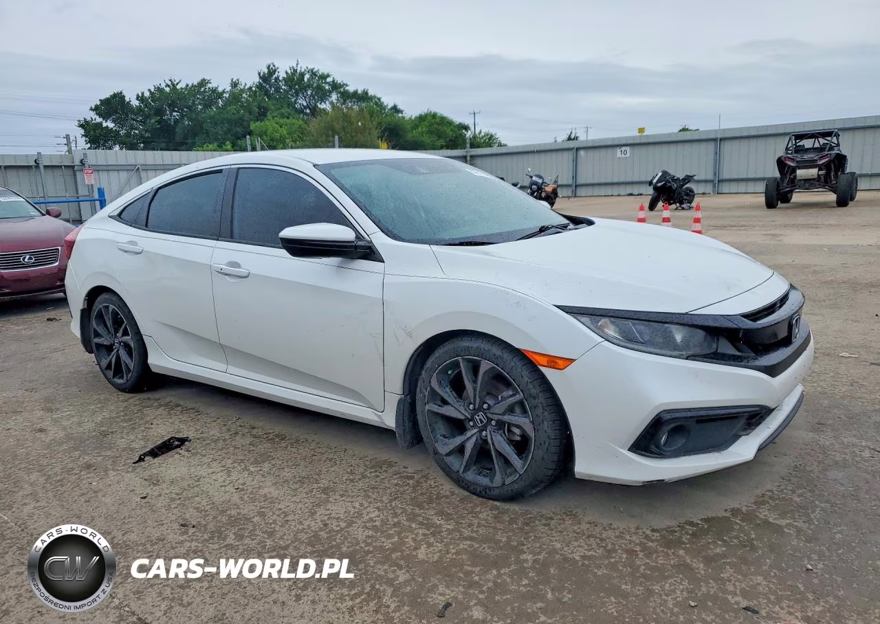 2019 Honda Civic Sport VIN:19XFC2E87KE004505 - 4