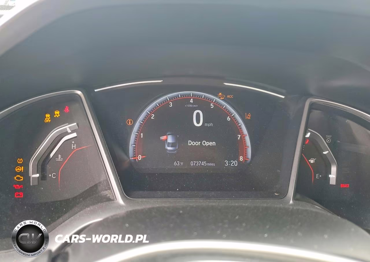 2019 Honda Civic Sport VIN:19XFC2E87KE004505 - 9