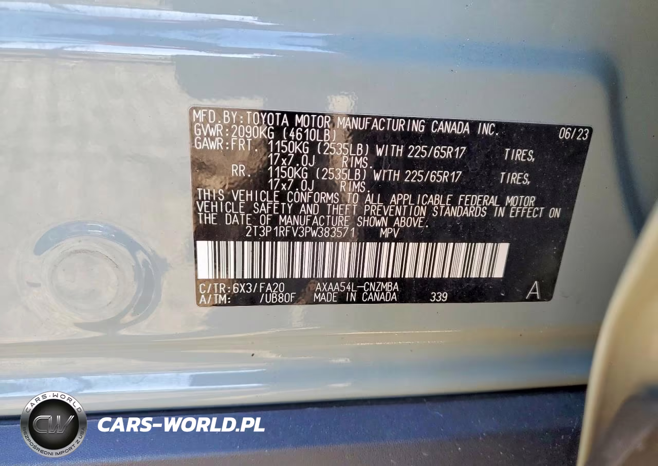 2023 Toyota Rav4 Xle VIN:2T3P1RFV3PW383571 - 14