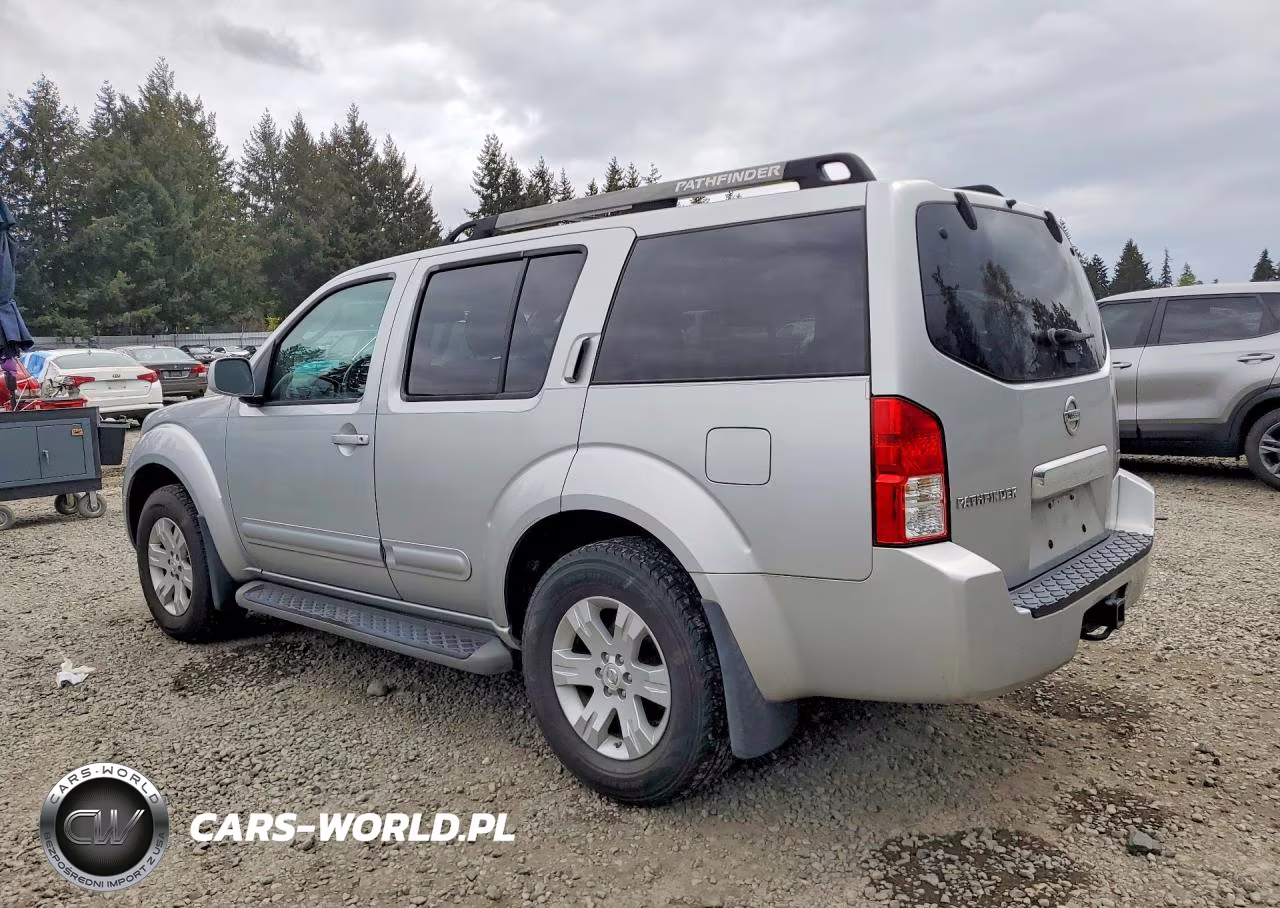 2005 Nissan Pathfinder Xe VIN:5N1AR18W35C739017 - 2