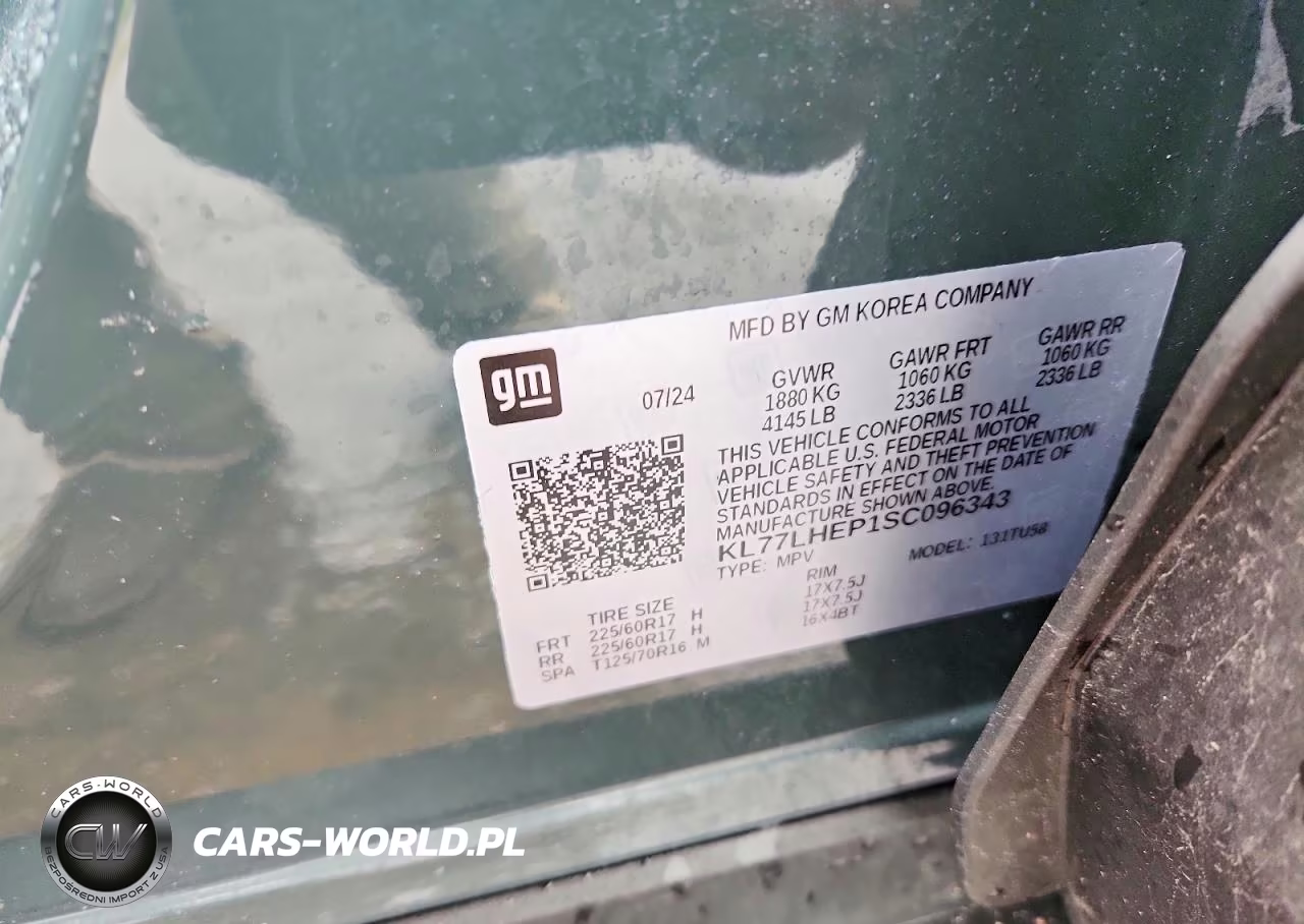 2025 Chevrolet Trax 1Lt VIN:KL77LHEP1SC096343 - 13