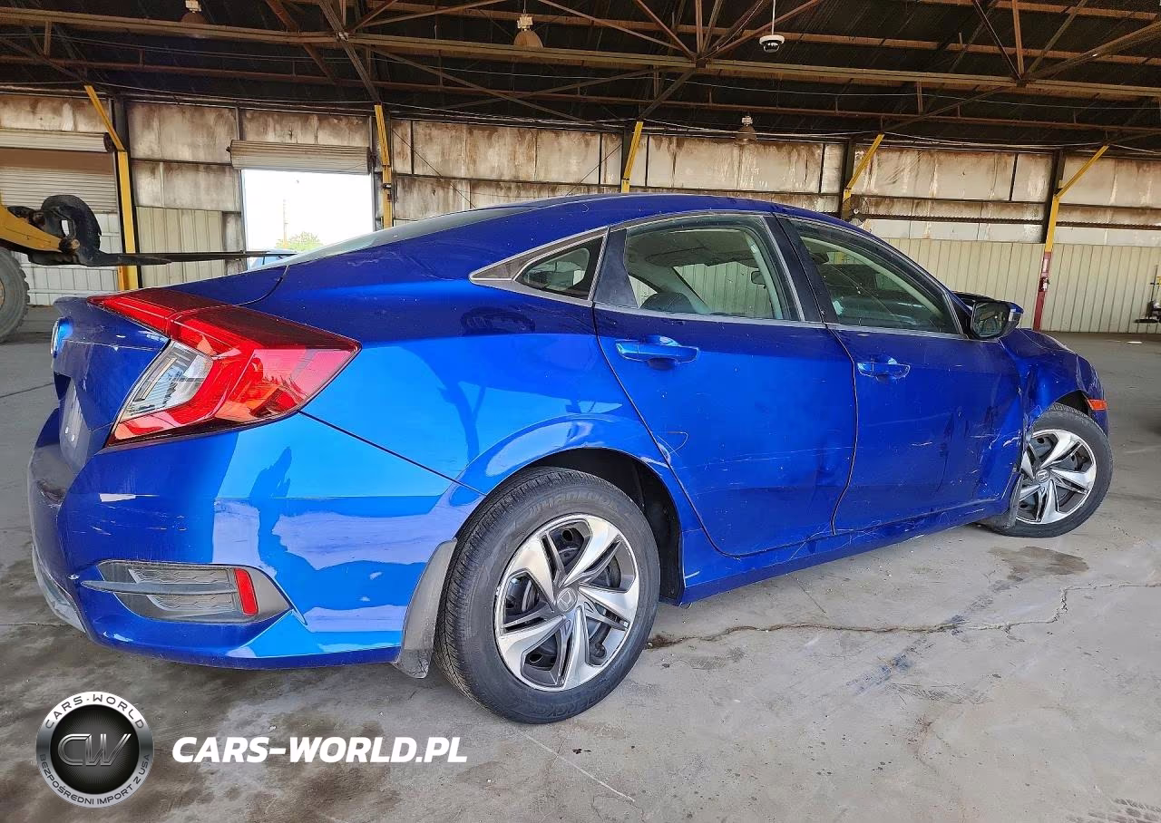 2021 Honda Civic Lx VIN:2HGFC2F63MH532984 - 3