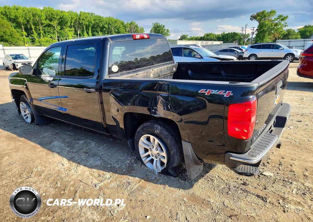 2014 Chevrolet Silverado K1500 Lt VIN:3GCUKREH0EG426076 - 2