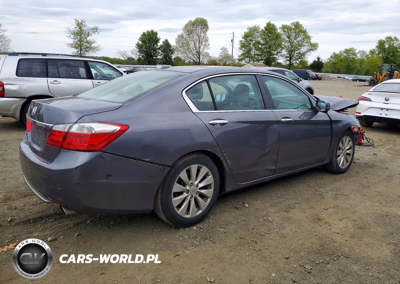 2014 Honda Accord Exl VIN:1HGCR2F89EA051754 - 3