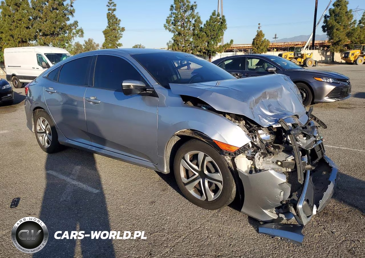 2020 Honda Civic Lx VIN:2HGFC2F66LH581384 - 4