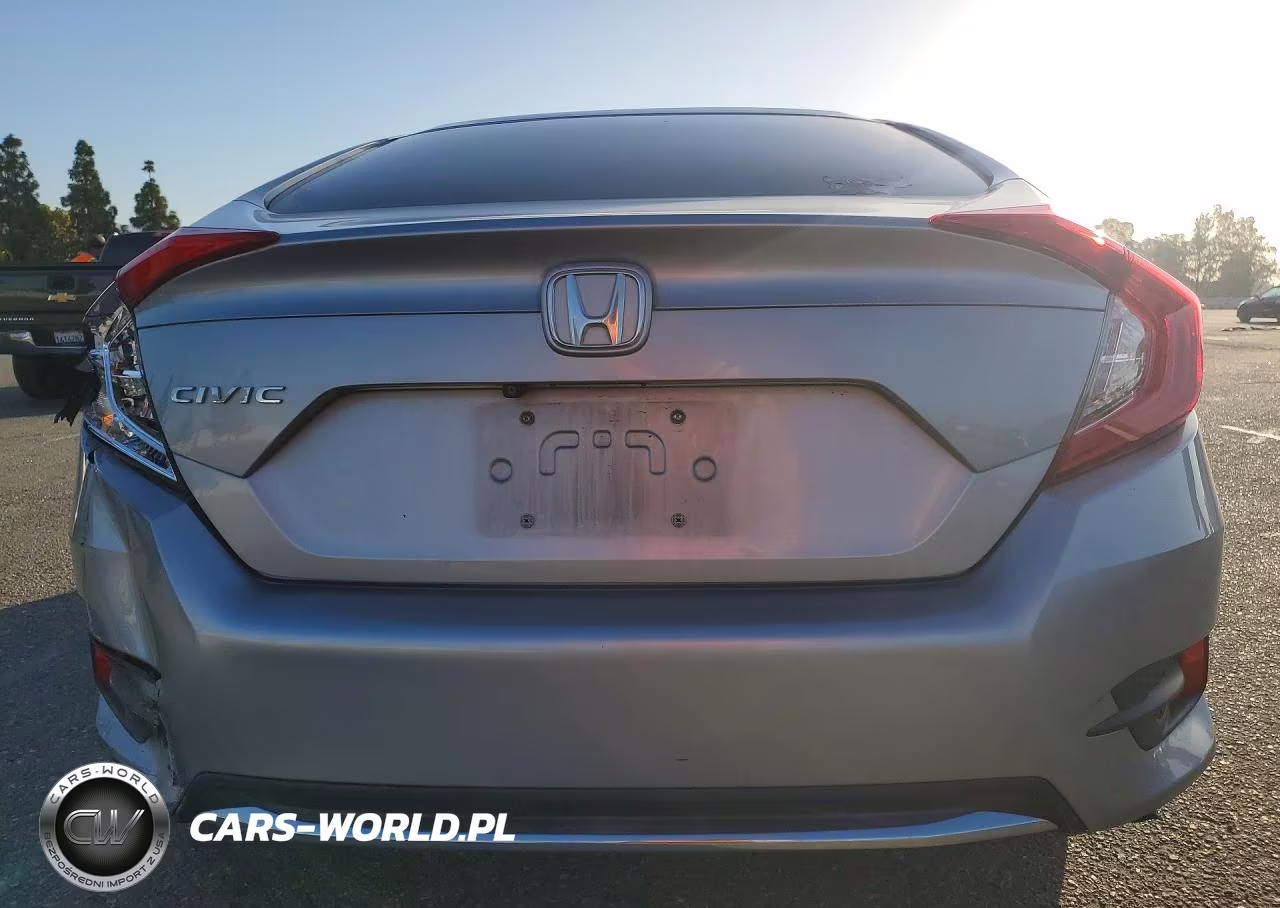 2020 Honda Civic Lx VIN:2HGFC2F66LH581384 - 6