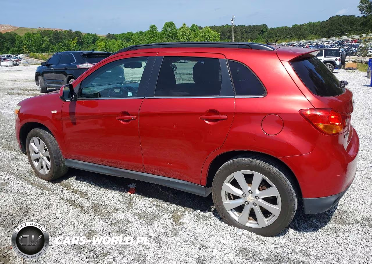 2013 Mitsubishi Outlander Sport Se VIN:4A4AP4AU6DE017539 - 2