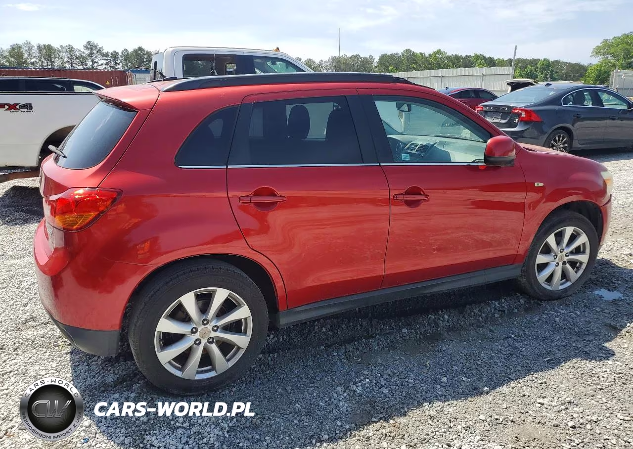 2013 Mitsubishi Outlander Sport Se VIN:4A4AP4AU6DE017539 - 3
