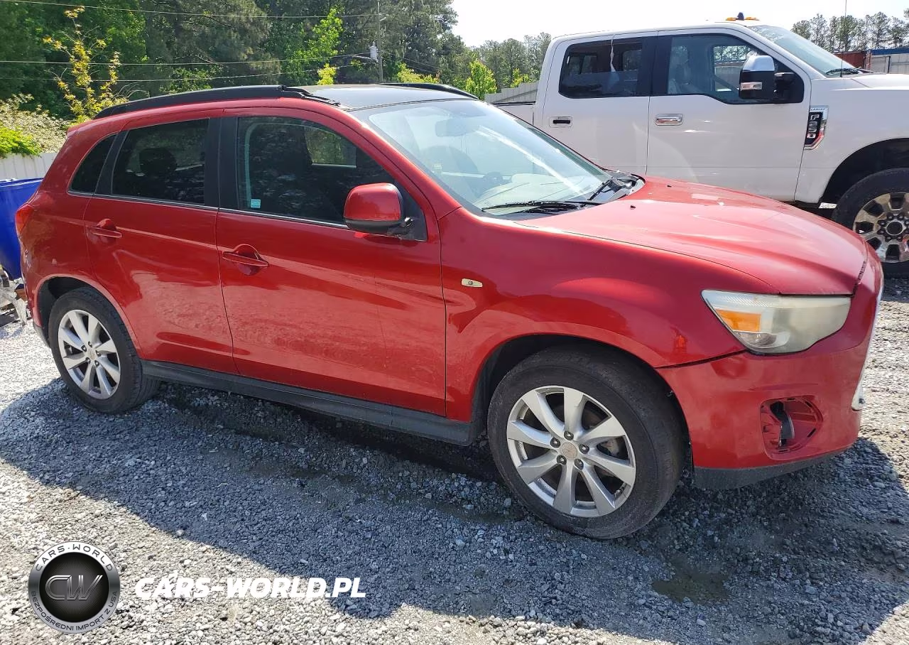 2013 Mitsubishi Outlander Sport Se VIN:4A4AP4AU6DE017539 - 4