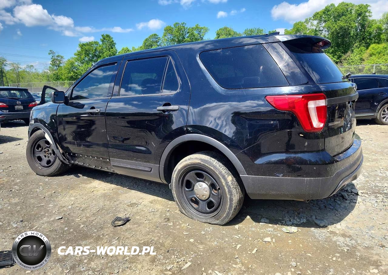 2017 Ford Explorer Police Interceptor VIN:1FM5K8AR9HGB93615 - 2