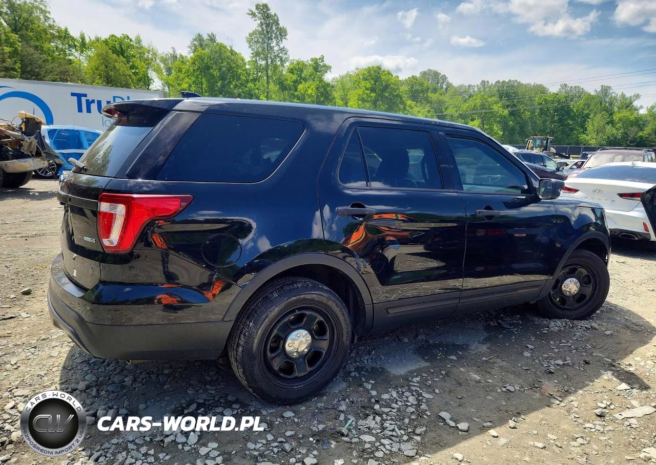 2017 Ford Explorer Police Interceptor VIN:1FM5K8AR9HGB93615 - 3