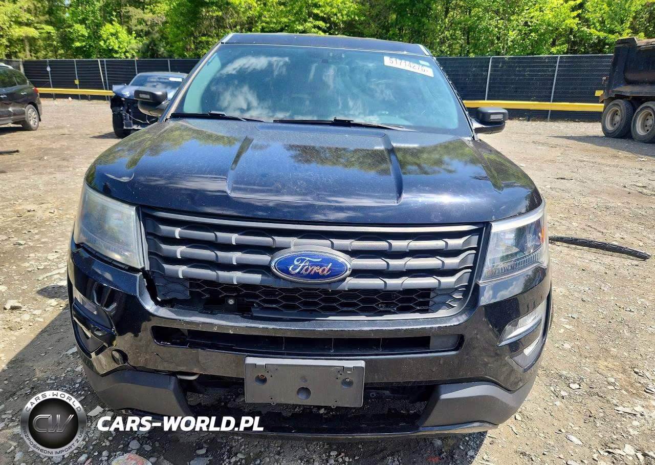 2017 Ford Explorer Police Interceptor VIN:1FM5K8AR9HGB93615 - 5