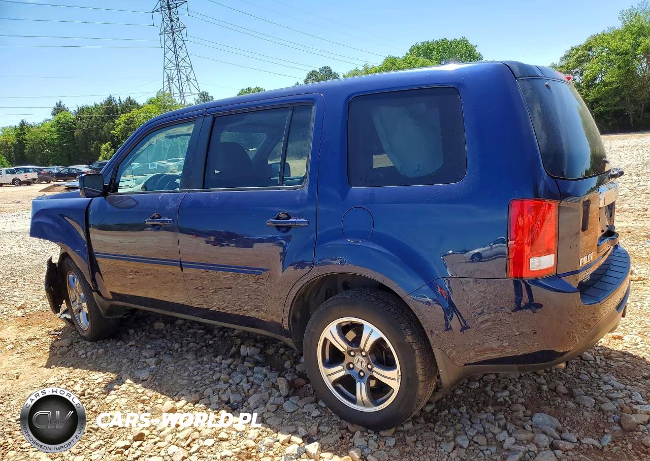 2013 Honda Pilot Ex VIN:5FNYF4H42DB050907 - 2