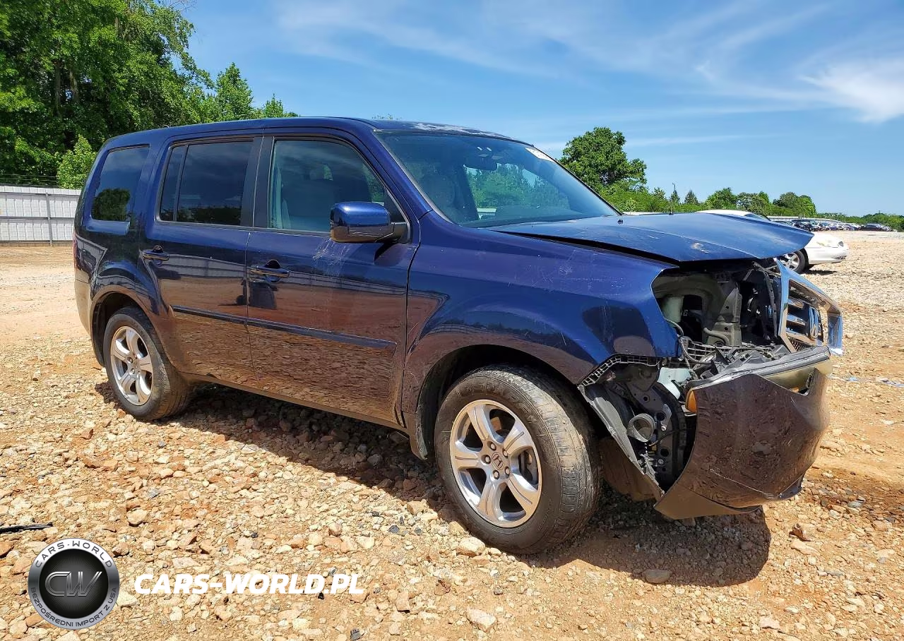 2013 Honda Pilot Ex VIN:5FNYF4H42DB050907 - 4