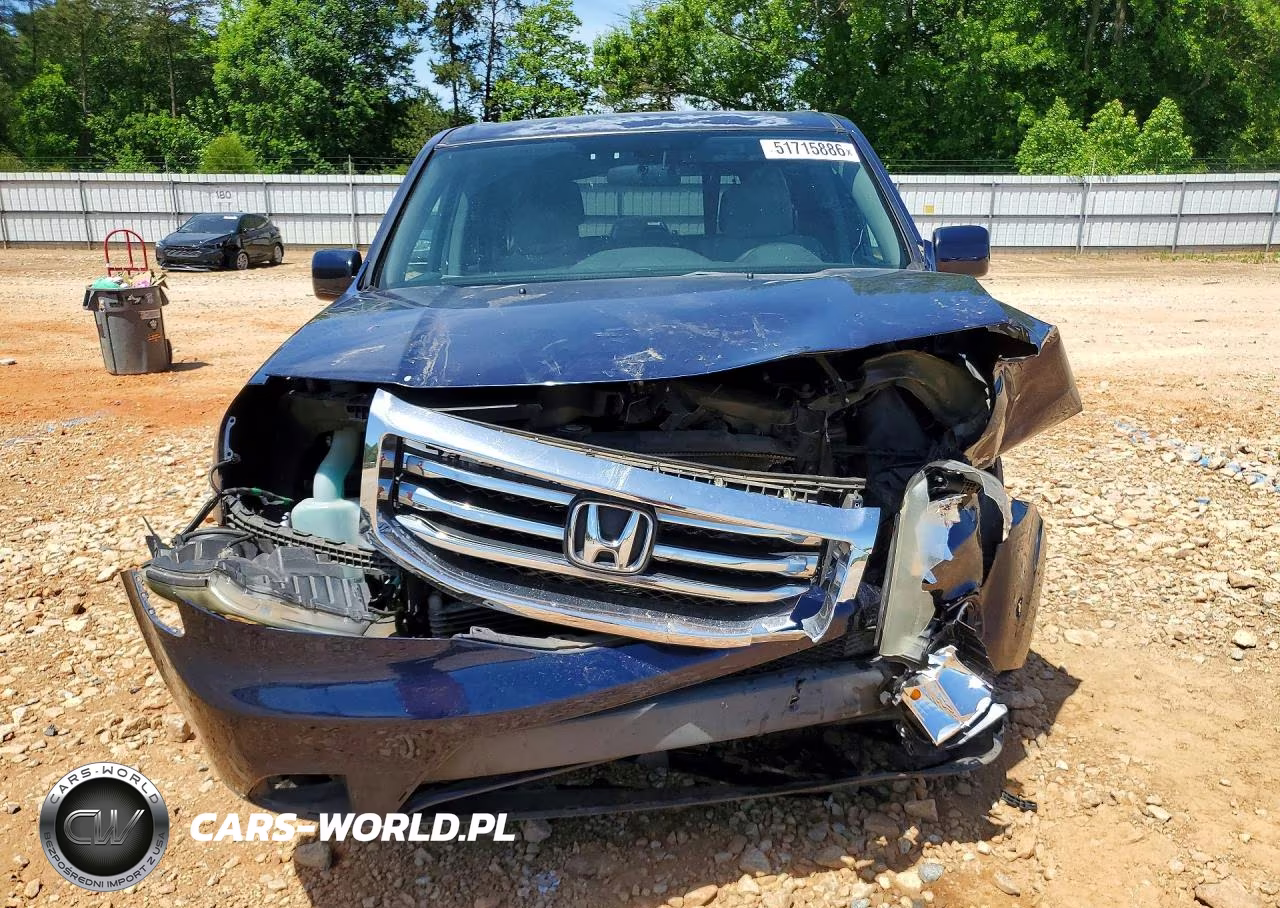 2013 Honda Pilot Ex VIN:5FNYF4H42DB050907 - 5
